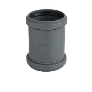 Ht-Pp ((Amax Pro)) Ø75 mm grå dobbeltmuffe