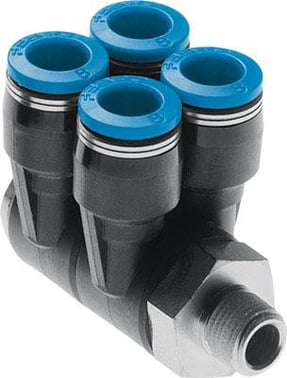 Festo Multifordeler QSLV4-3/8-10
