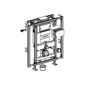 Geberit GIS Omega monteringselement/cisterne 860 mm