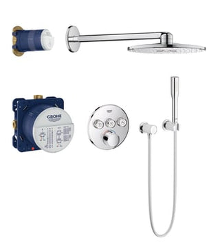 GROHE SmartControl sampak til indbyg.,rund 3SC, krom