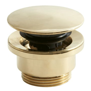 Lavabo Luna bundventil pop-op Ø63mm 1 1/4"" massiv messing