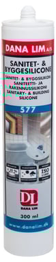 Sanitet & Byggesilicone 577 Hvid 300 ml.
