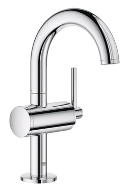 GROHE Atrio New Classic etgrebs håndvaskarmatur, 125 mm tud, m/løft-op bv, krom