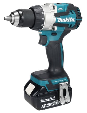 Makita 18V Slagboremaskine DHP489RTJ 2x5,0Ah