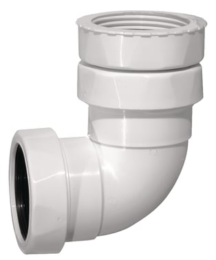 Purus udløbsvinkel med PUM Ø32/40 mm X 11/4""-112
