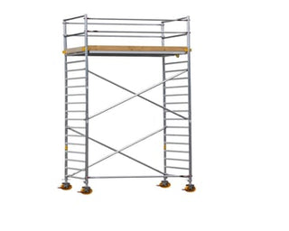 Rullestillads 130x305cm arbejdshøjde 6,5m