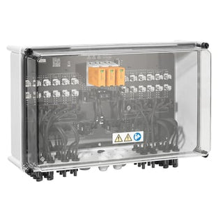 PV Combiner Box, 1000 V, 1 MPP, 6 Inputs / 6 Outputs per MPP, med sikringsholder, overspændingsbesky