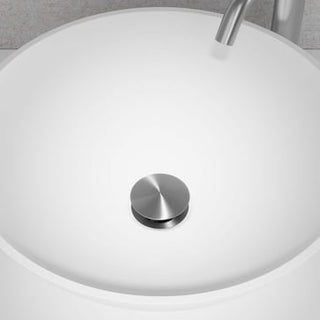 Lavabo Primy Steel universal pop-up bundventil 65mm 1 1/4"" mat rf