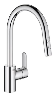 GROHE Eurostyle Cosmopolitan køkkenarmatur C-tud bruser dual krom