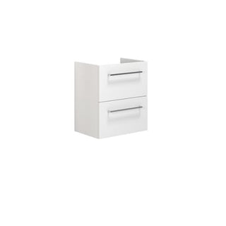 Dansani Mido vaskeskab 50 cm m/2 skuffe, hvid mat