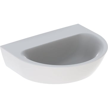 Geberit Renova håndvask, 550 x 450 x 188 mm, hvid porcelæn KeraTect