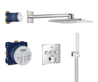 GROHE SmartControl sampak til indbyg., firkant 3SC, krom