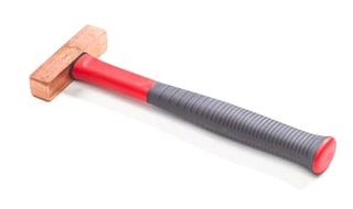 Kobberhammer 1 kg med glasfiberskaft