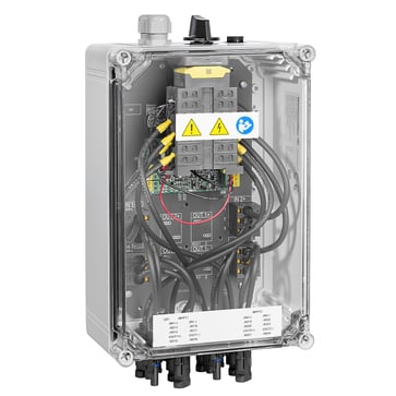 PV FIREMAN SWITCH 2 X 34A 2MPP, 2 inputs / 1 output pr MPP, fjernbetjent afbrydelse, WM4C