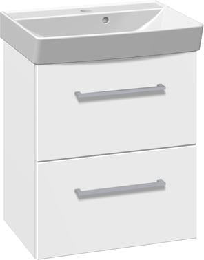 Dansani Mido møbelpakke 52 cm 2 sk, mat hvid