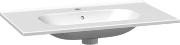 Dansani Luna Kantate porcelænsvask 81 cm hvid