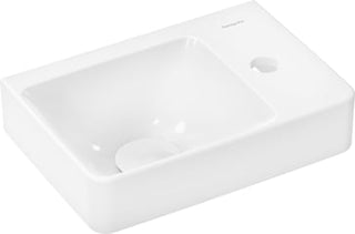 hansgrohe Xelu Q håndvask m/hylde højre 36x25cm m/hh u/overløb SmartClean