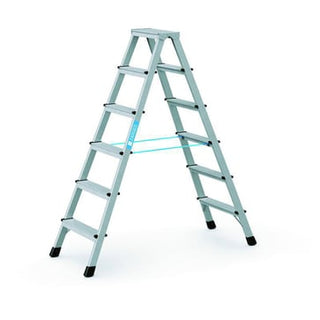Wienerstige aluminium 2x 6 trin 1,63 m