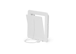 Viksa klapventil 130 x 140 mm hvid