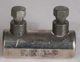 Skrueforbinder 1 kV, med skillevæg, type D35-150 SV-T-V-K for 35-150 mm2