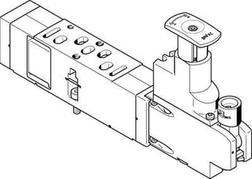 Festo Reguleringsplade VABF-S3-1-R7C2-C-6