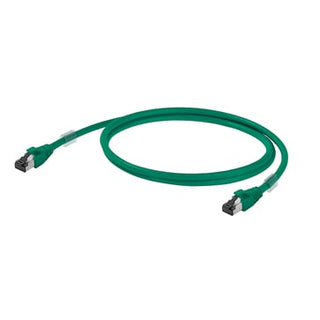 Ethernet patchkabel, RJ45 IP 20, RJ45 IP 20, poler: 8