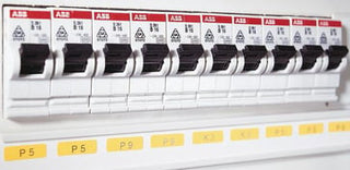Etiket 6X16,50 gul rulle  20000