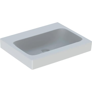 Geberit Icon håndvask, 600 x 485 x 155 mm, hvid porcelæn KeraTect