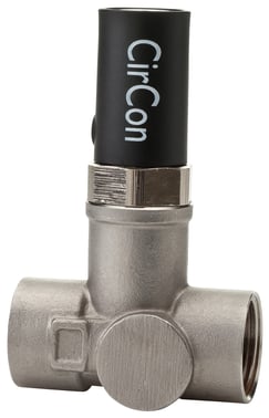 Circon Muffe/muffe AISI 316 DN15 inkl Isoleringskappe