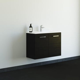 Dansani Mido mini møbelpakke 81 cm 2 låger, vask, sort
