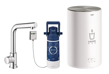 GROHE Red Mono hane med kogende vand 4 l-kedel L-tud, krom