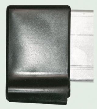 Stabilisator sko 73x25 mm sort