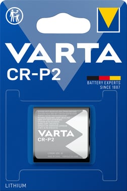 Varta batteri PROFESSIONAL LITHIUM CR P2 1-STK