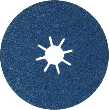 Fiberrondel Ø115x22 4819 K24 Stål aluminium