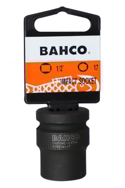 Bahco 1/2"" krafttop 27mm salgsforpakning