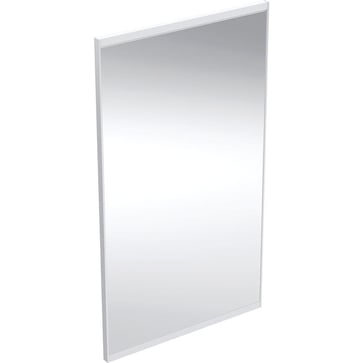 Geberit Option Plus Square spejl med lys 40 x 70 cm,  aluminium