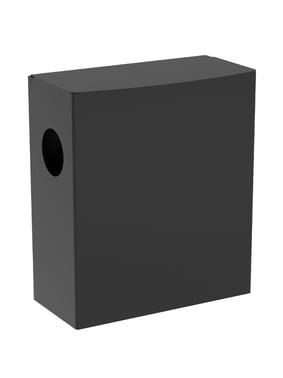 Pressalit Public Premium hygiejneaffaldsspand 4L mat sort