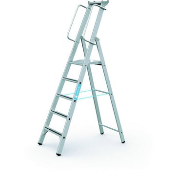 Trappestige aluminium 5 trin 1,29 m