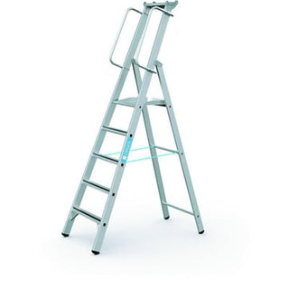 Trappestige aluminium 5 trin 1,29 m