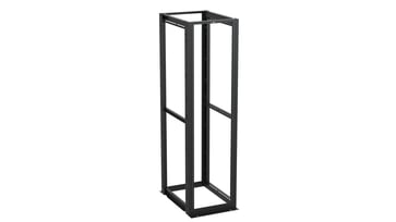 19"" 4 punkts gulvstativ 45U 591x762x2134mm for 12-24 skruer
