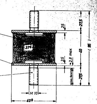 Vibrationsdæmper 052 18 116/102