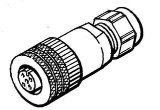 Hunstik, lige 8.pol. M12 M12-C03