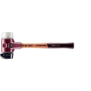 Halder Simplex Bolchehammer Gummiblanding med fod/Superplastik Støbejern Ø60mm