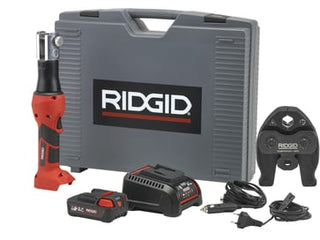 Ridgid RP-219 pressmaskine + V-kæber 15-22-28 mm