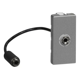 Mosaic AV mini jack 3,5mm forlænger 15cm kabel 1M alu