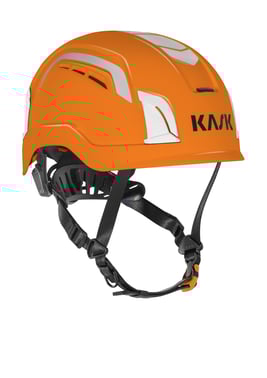 Kask industrihjelm Zenith X Air 1000V-1500V Hi-Vis orange