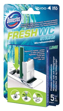 Ifo fresh WC-sticks lime, æske a 5 stk.