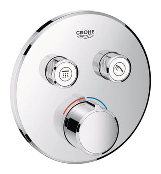 GROHE SmartControl termostat udv. del, rund 2SC, krom