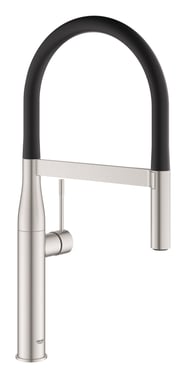 GROHE Essence etgrebsbatteri 240 mm tud t/kv m/br, Supersteel messing