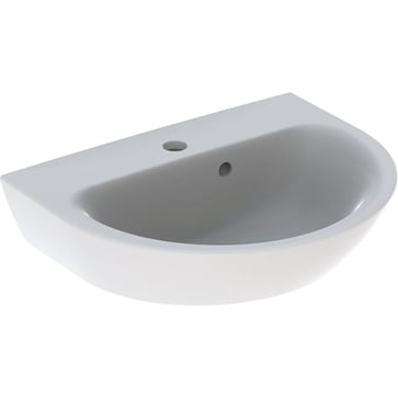 Geberit Renova håndvask, 500 x 400 x 173 mm, hvid porcelæn